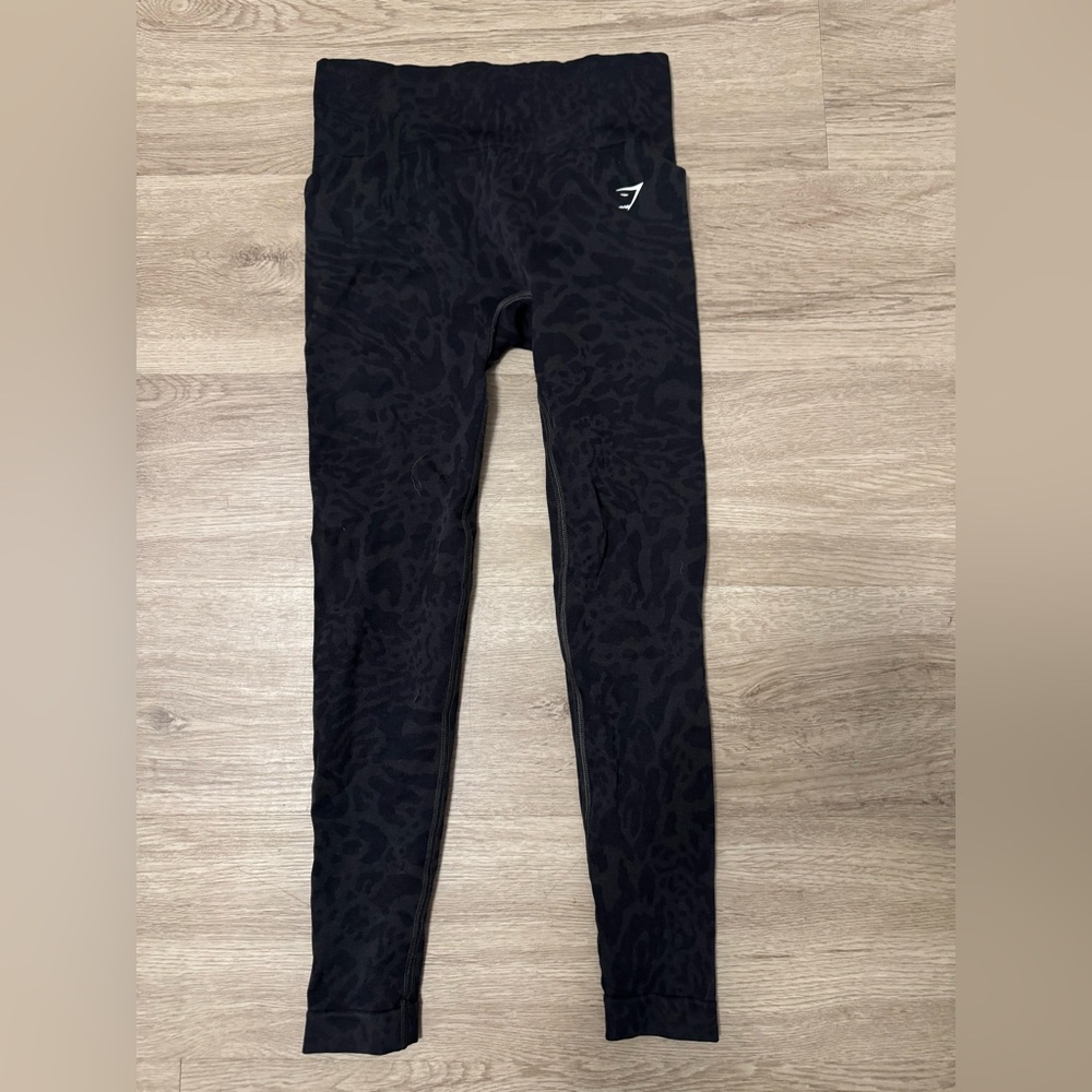 Gymshark Black Patterned Leggings